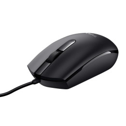 Raton Trust Basi USB Black | InfoChen Canarias
