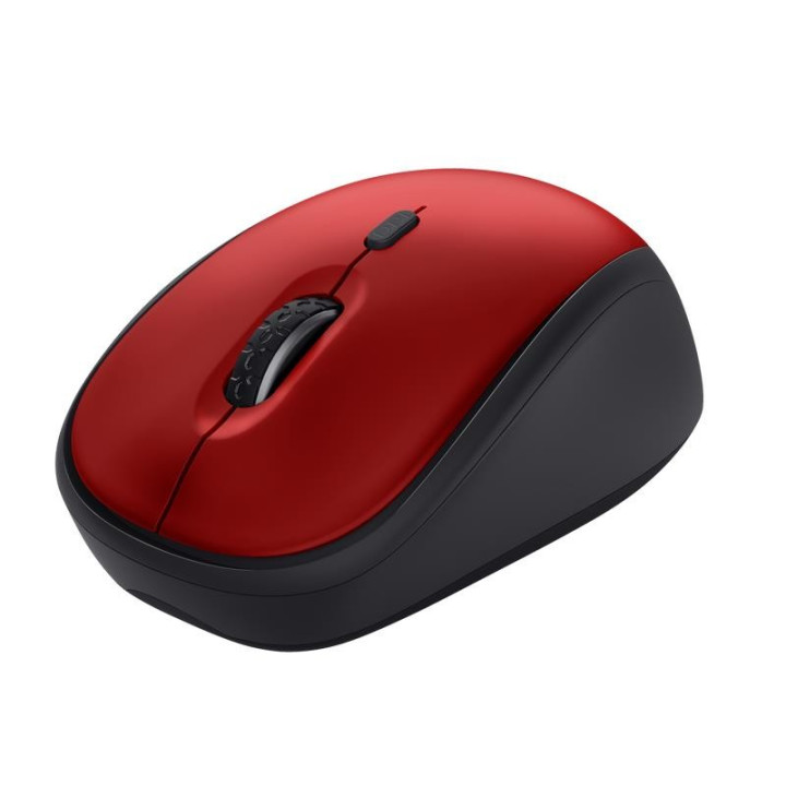 Raton Trust Yvi+ Wireless Silent Eco Red | InfoChen Canarias