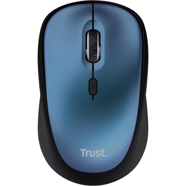 Raton Trust Yvi+ Wireless Silent Eco Blue | InfoChen Canarias