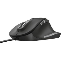 Raton Trust Fyda Wired Comfort Ergonomico Eco USB Black |