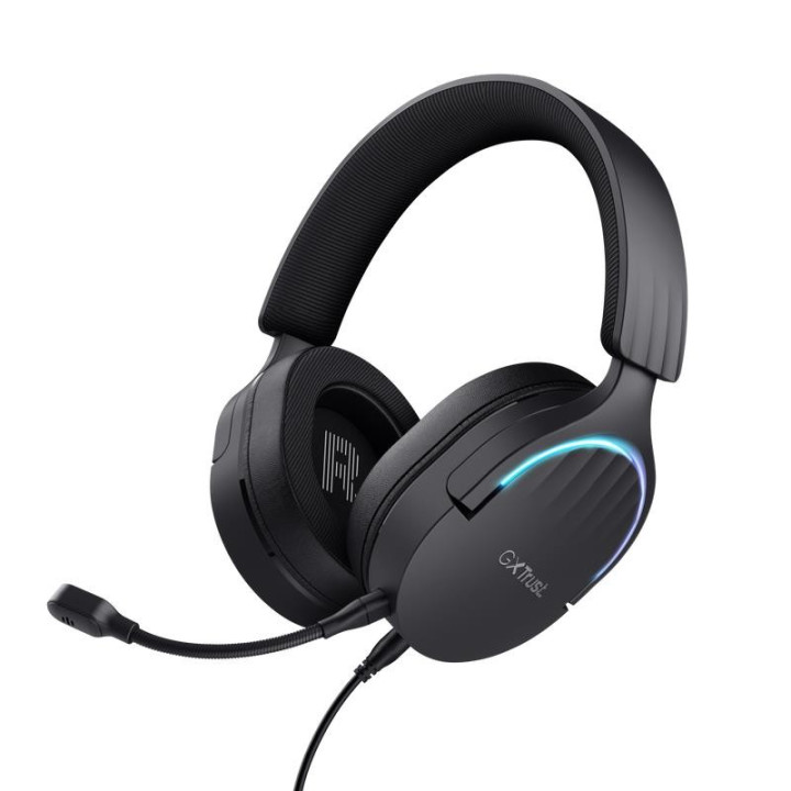 Auriculares + Microfono Trust Gaming RGB Gxt 490 Fayzo Headset
