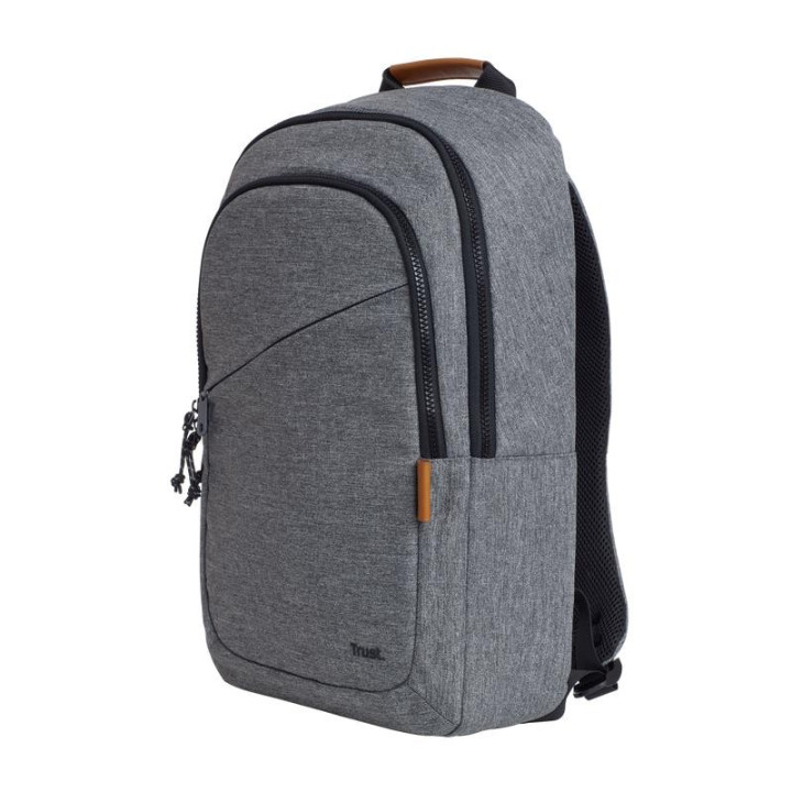 Mochila Trust Avana Eco 16 Grey | InfoChen Canarias
