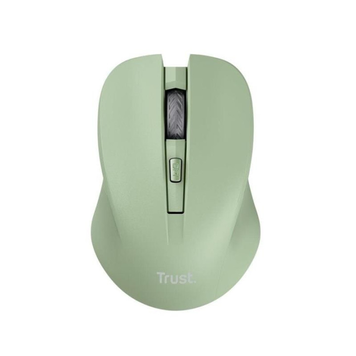 Raton Trust Mydo Silent Click Wireless Green | InfoChen Canarias