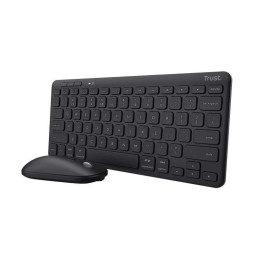 Teclado + Raton Trust Lyra TKL Wireless Multidispositvo Black |