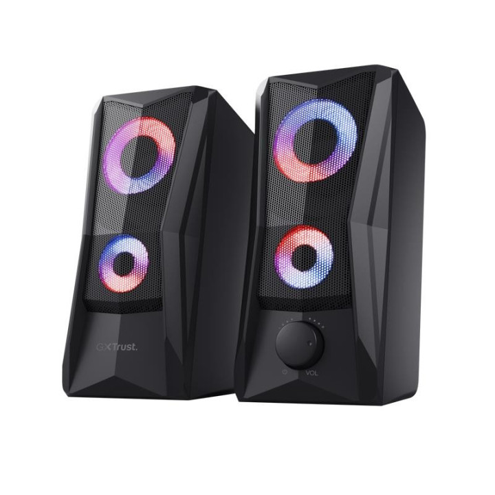 Altavoces Trust Gxt 606 Javv RGB 2.0 Black | InfoChen Canarias