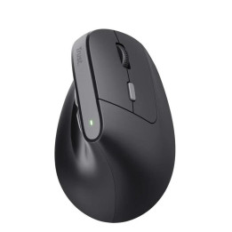 Raton Trust Bayo Ii Ergonomico Eco 2400 Dpi Wireless Recargable