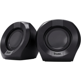 Altavoces Trust Polo USB 2.0 Black | InfoChen Canarias