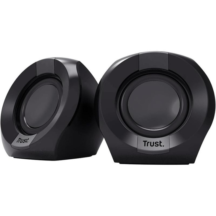 Altavoces Trust Polo USB 2.0 Black | InfoChen Canarias