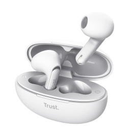 Auriculares Trust Yavi Earphones Enc Bluetooth Wireless White |