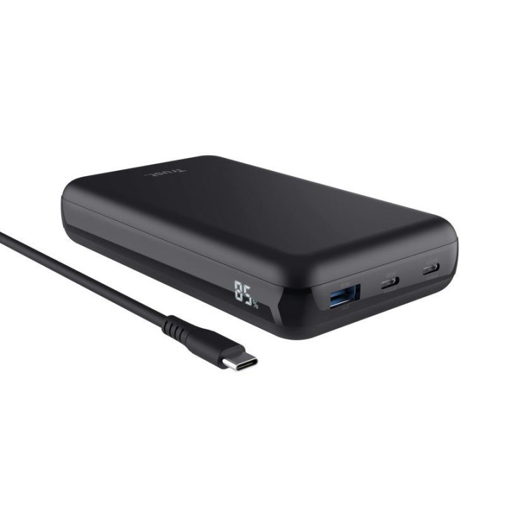 Bateria Externa 100W USB-A + 2X USB-C Black | InfoChen Canarias