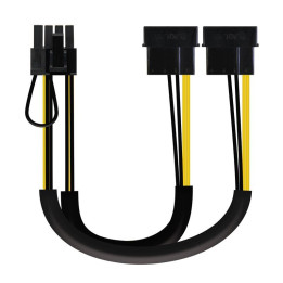 Cable Alimentacion Tarjeta Grafica Nanocable X2 Molex/m - 6+2