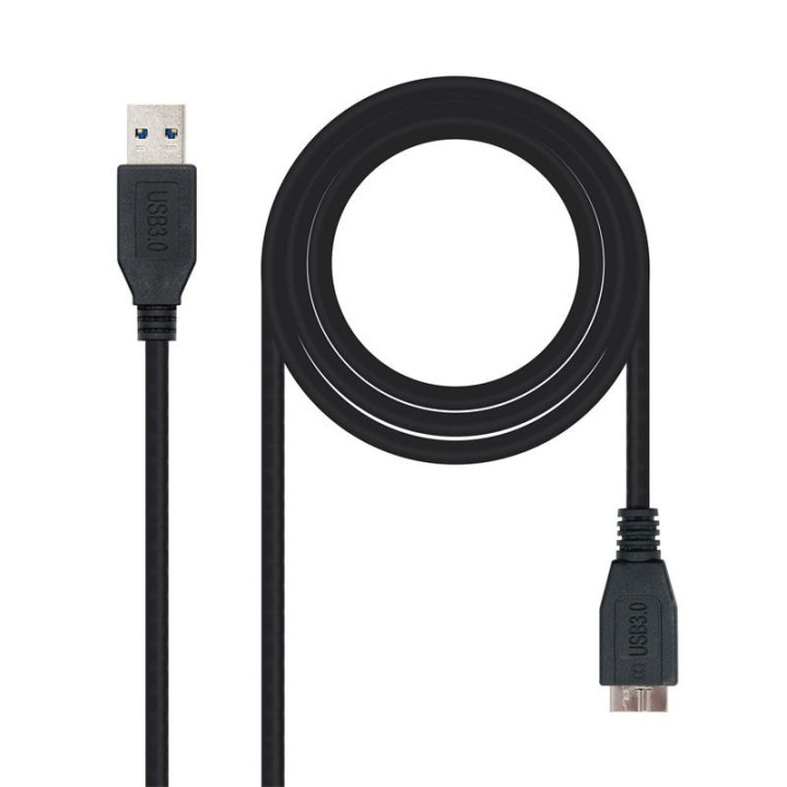 Cable USB 3.0 Am/micro Usb/m 1M Nanocable | InfoChen Canarias
