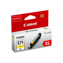 Tinta Canon CLI571YXL Yellow Alta Capacidad | InfoChen Canarias