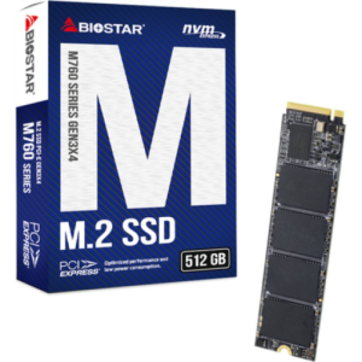 Disco Duro SSD Biostar M760 512GB NVME M.2 2280 Pcie 4.0 |