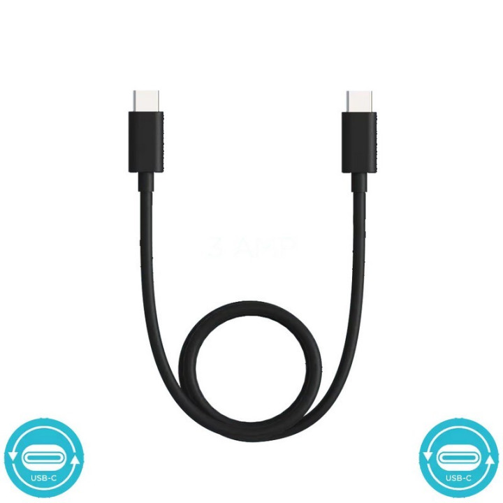 Cable Motorola Silicone USB-C - USB-C 2M Black | InfoChen