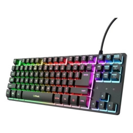 Teclado Trust Gxt 833 Thado TKL Gaming USB RGB Black | InfoChen