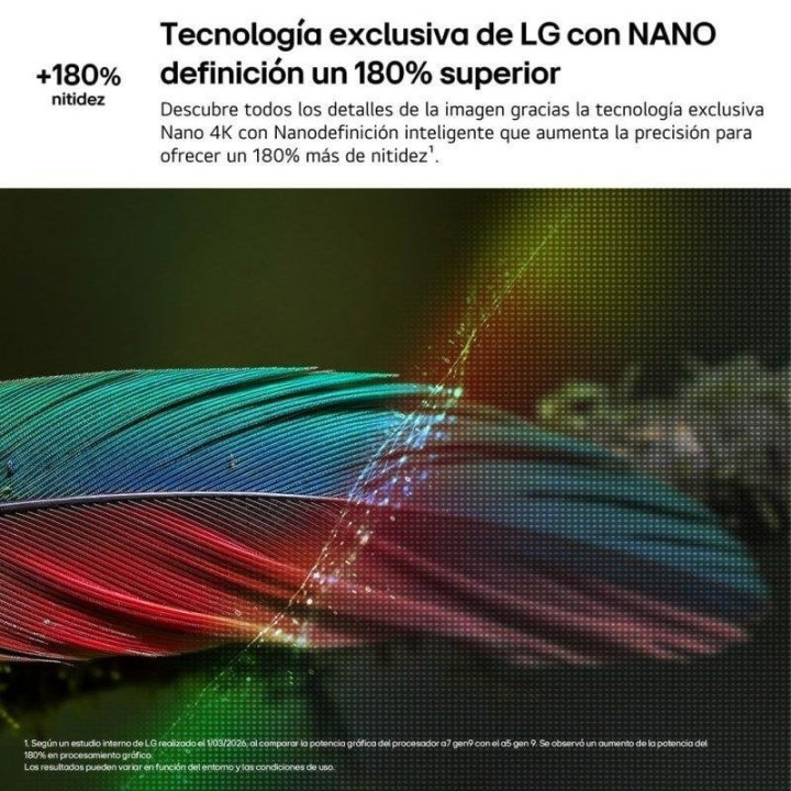 Televisor Lg 75 Nanocell UHD 4K USB Smart TV Hbbtv WIFI Bluetooth