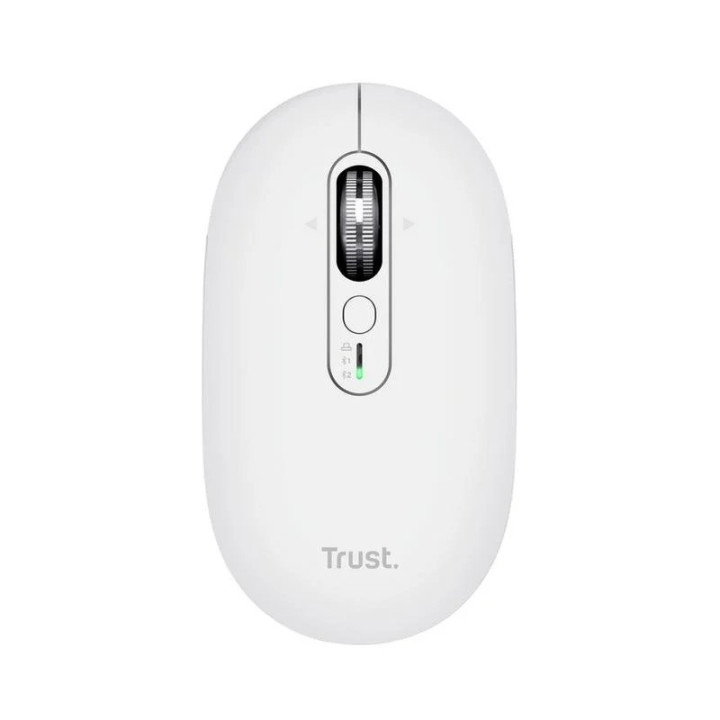 Raton Trust Seron Wireless Hyperscroll Slim White | InfoChen