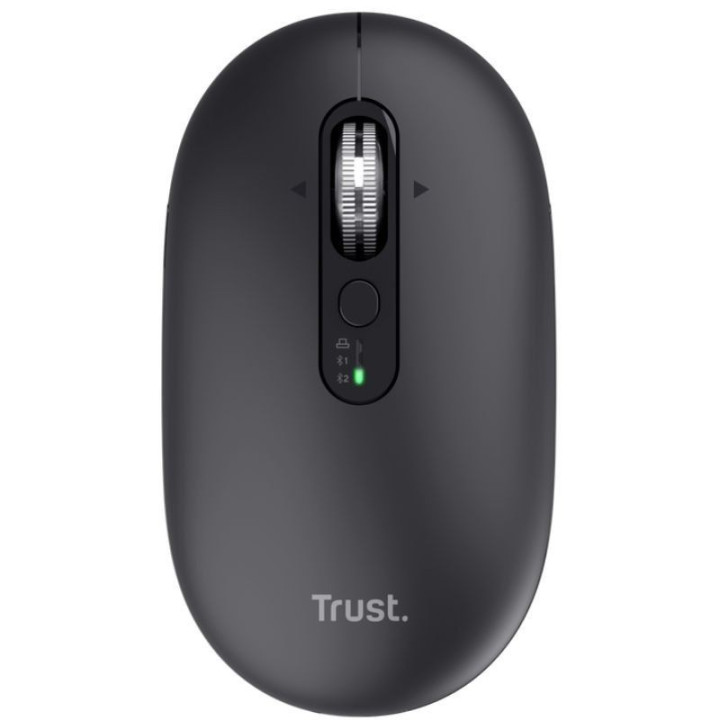 Raton Trust Seron Wireless Hyperscroll Slim Black | InfoChen