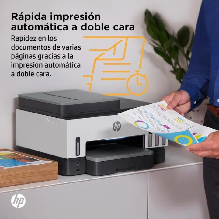Impresora HP Smart Tank Multifuncion 7605 Color WIFI Duplex