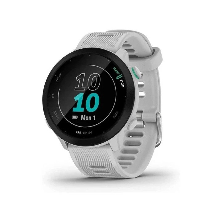 Smartwatch Reloj Garmin Forerunner 55 White | InfoChen Canarias