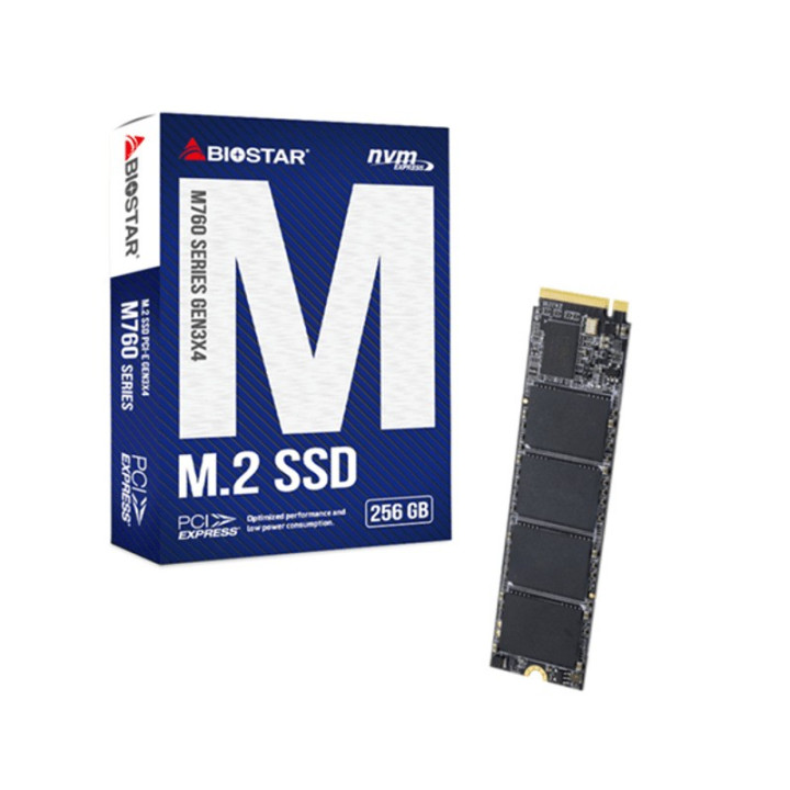 Disco Duro SSD Biostar M760 256GB NVME M.2 2280 Pcie 4.0 |