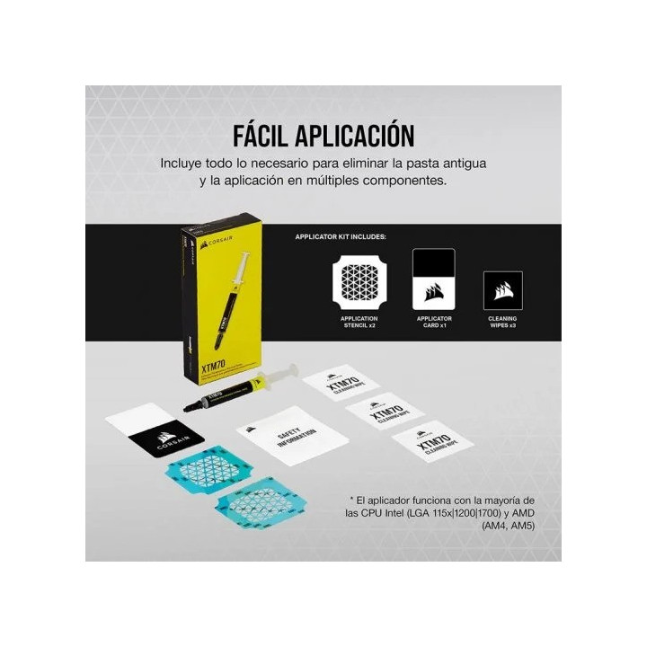 Pasta Termica Corsair XTM70 Gaming 3GRM | InfoChen Canarias