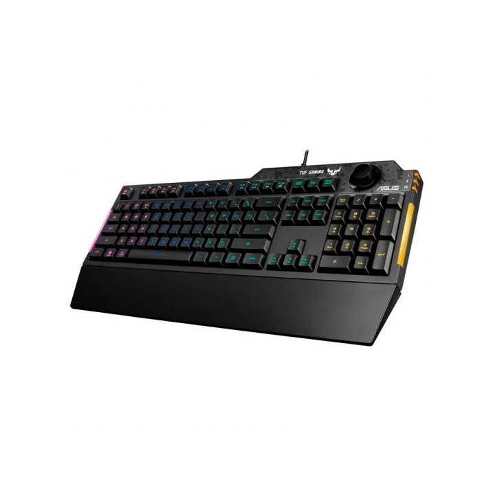 Teclado Asus Tuf Gaming K1 RGB USB Black | InfoChen Canarias