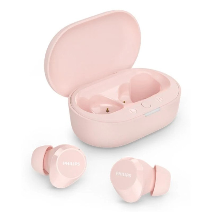 Auriculares + Microfono Philips TAT1209PK Wireless 6H Rose |