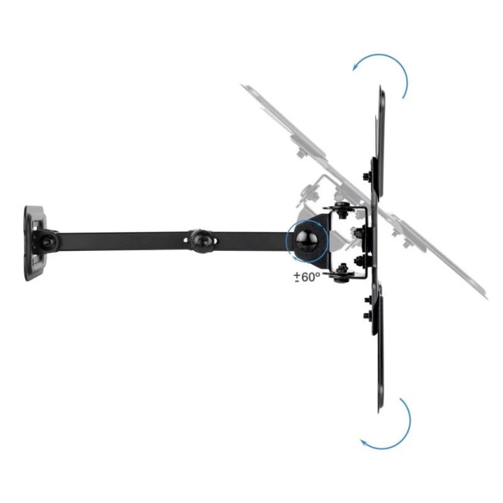 Soporte Pared TV Monitor Tooq Extensible/inclinable/giratorio