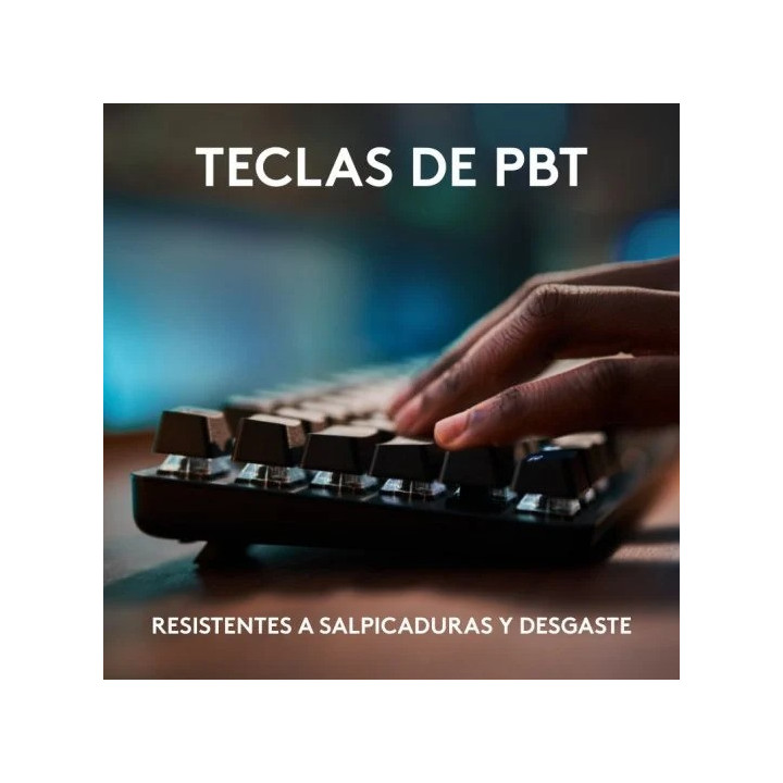 Teclado Gaming Logitech G413 TKL USB RGB Mecanico | InfoChen