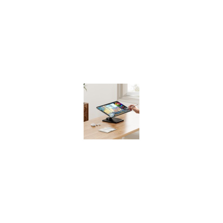 Soporte Sobremesa Aisens Monitor/pos 10 - 27 Inclinable Black |