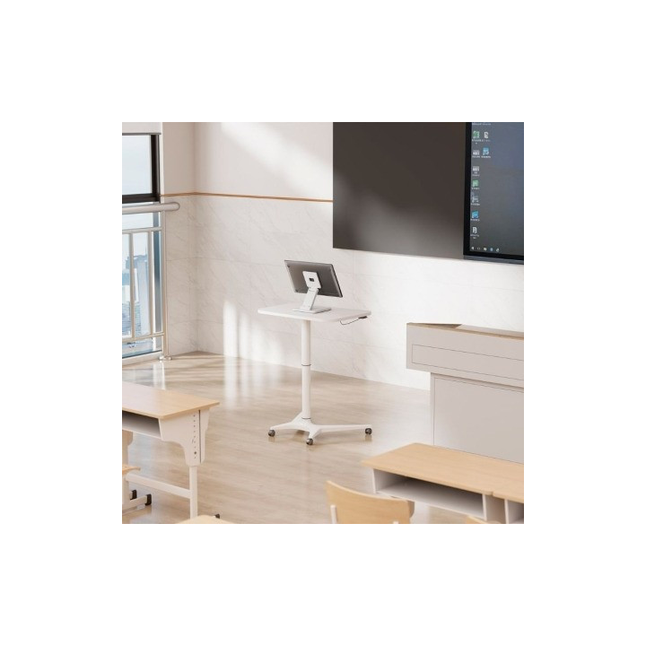 Soporte Sobremesa Aisens Monitor/pos 10 - 27 Inclinable White |