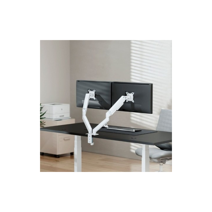 Soporte De Mesa Tv/monitor Aisens 17 - 32 2 Brazos