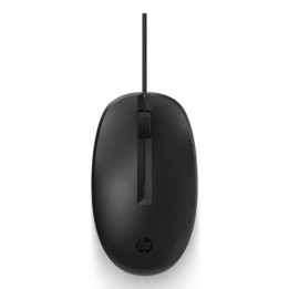 Raton HP 125 USB 1200DPI Optico Black | InfoChen Canarias