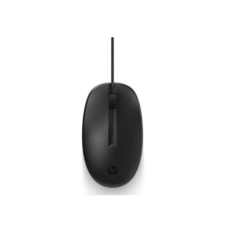 Raton HP 125 USB 1200DPI Optico Black | InfoChen Canarias