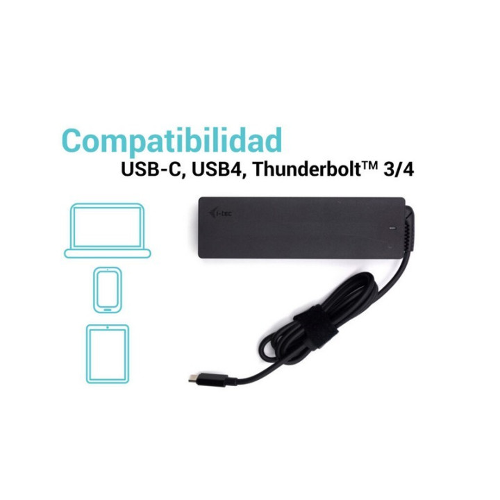 Alimentador Universal I-Tec USB-C Pd 3.0 100W | InfoChen Canarias