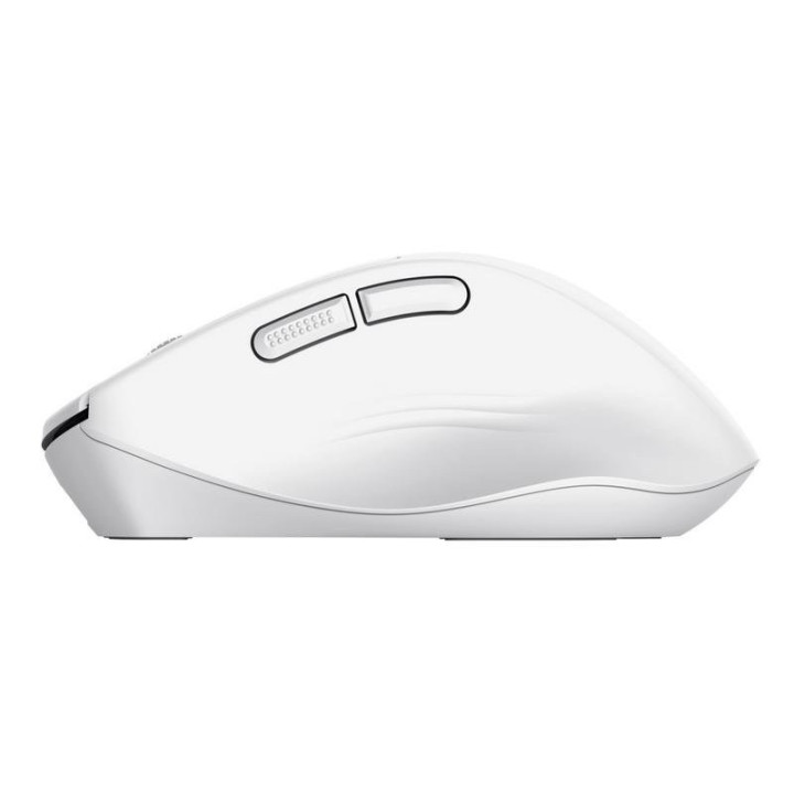 Raton Trust Niven Wireless Recargable USB-C White | InfoChen