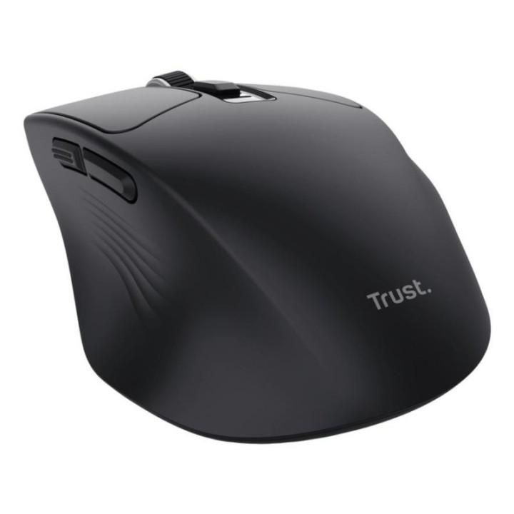 Raton Trust Niven Wireless Recargable USB-C Black | InfoChen