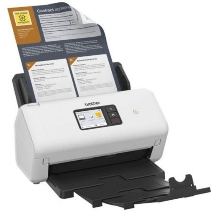 Escáner Brother ADS4550W | InfoChen Canarias