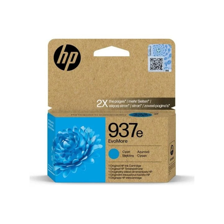 Tinta HP 937E Xl Cyan | InfoChen Canarias