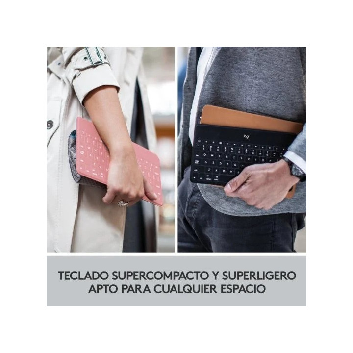 Teclado Logitech Keys To Go Wireless For Macos Rose | InfoChen