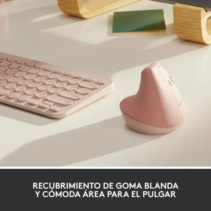 Raton Logitech Lift Vertical Wireless Ergonomic 4000DPI 5 Botones