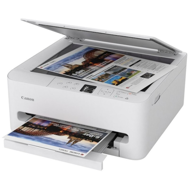 Impresora Canon Pixma TS6550I Mfp Duplex Color WIFI White |