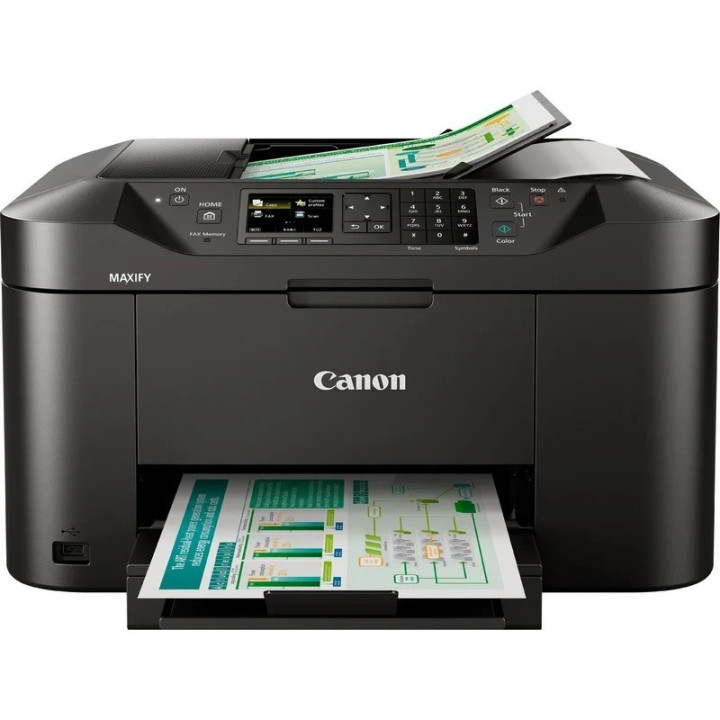 Impresora Canon Maxify MB2150 Mfp Duplex Color Adf WIFI Black |
