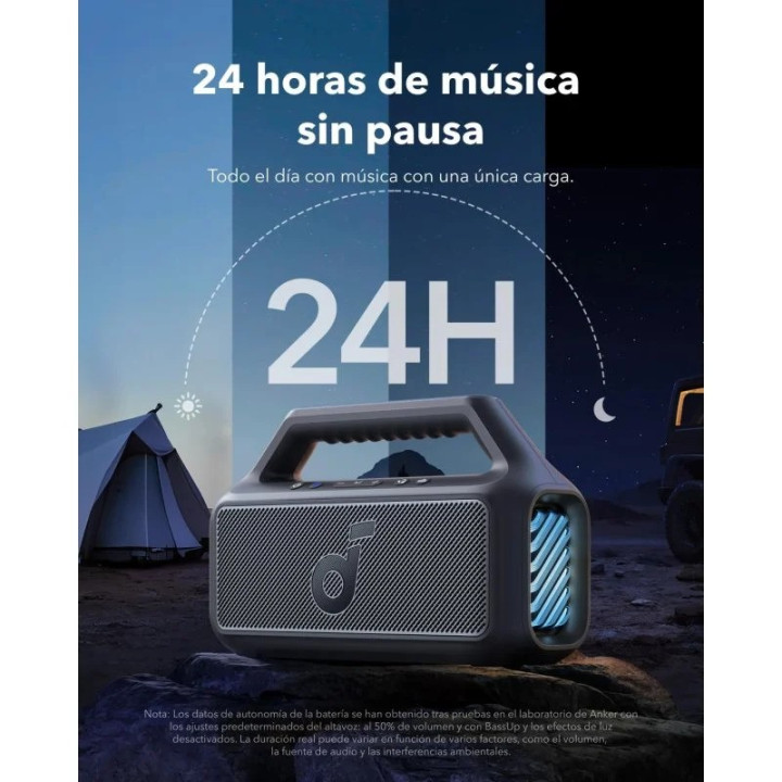 Altavoz Anker Soundcore Boom 2 80W Bluetooth IPX7 Black |