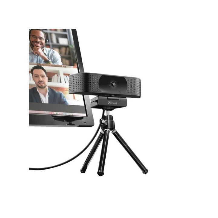 Webcam Trust Teza 4K Ultra HD USB Black | InfoChen Canarias