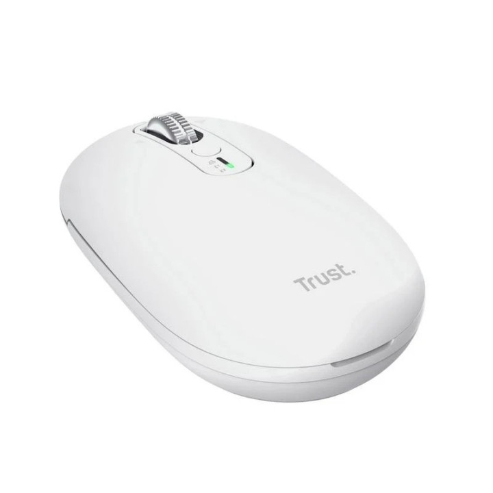 Raton Trust Seron Wireless Hyperscroll Slim White | InfoChen