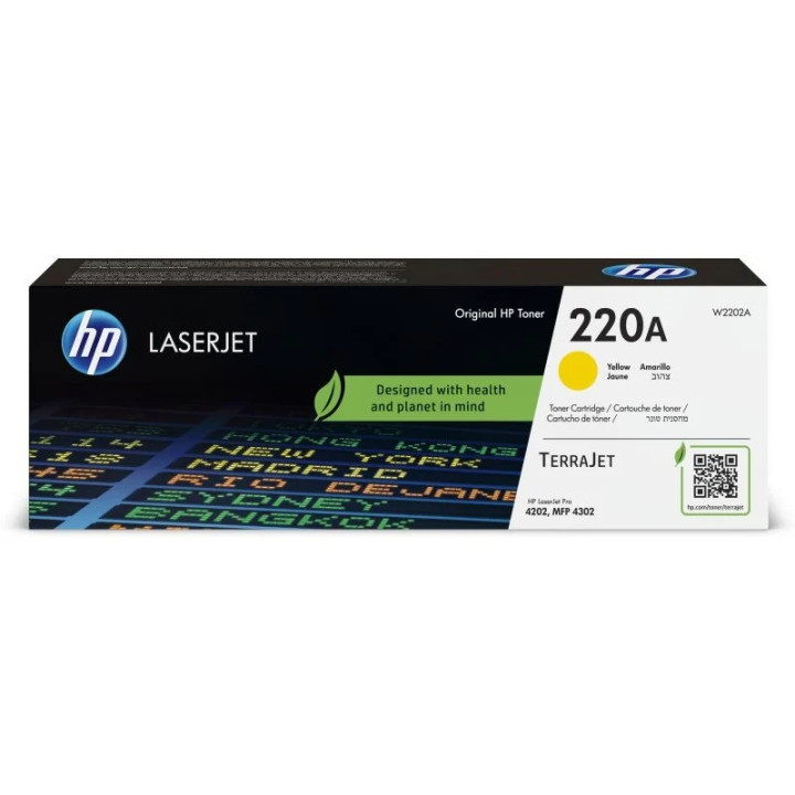 Toner HP W2202A 220A Yellow | InfoChen Canarias
