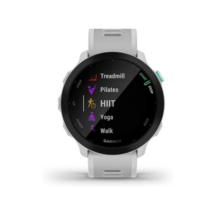 Smartwatch Reloj Garmin Forerunner 55 White | InfoChen Canarias